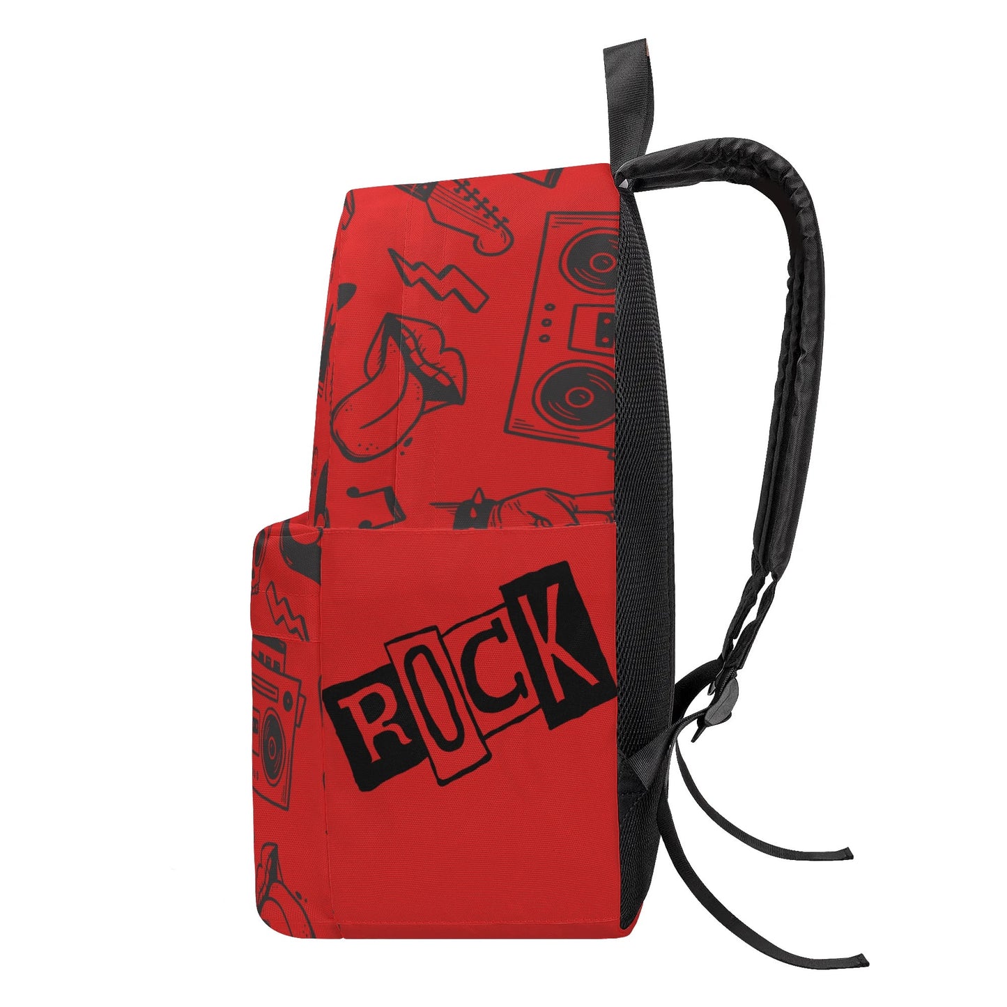 Rock On Backpack (Red)
