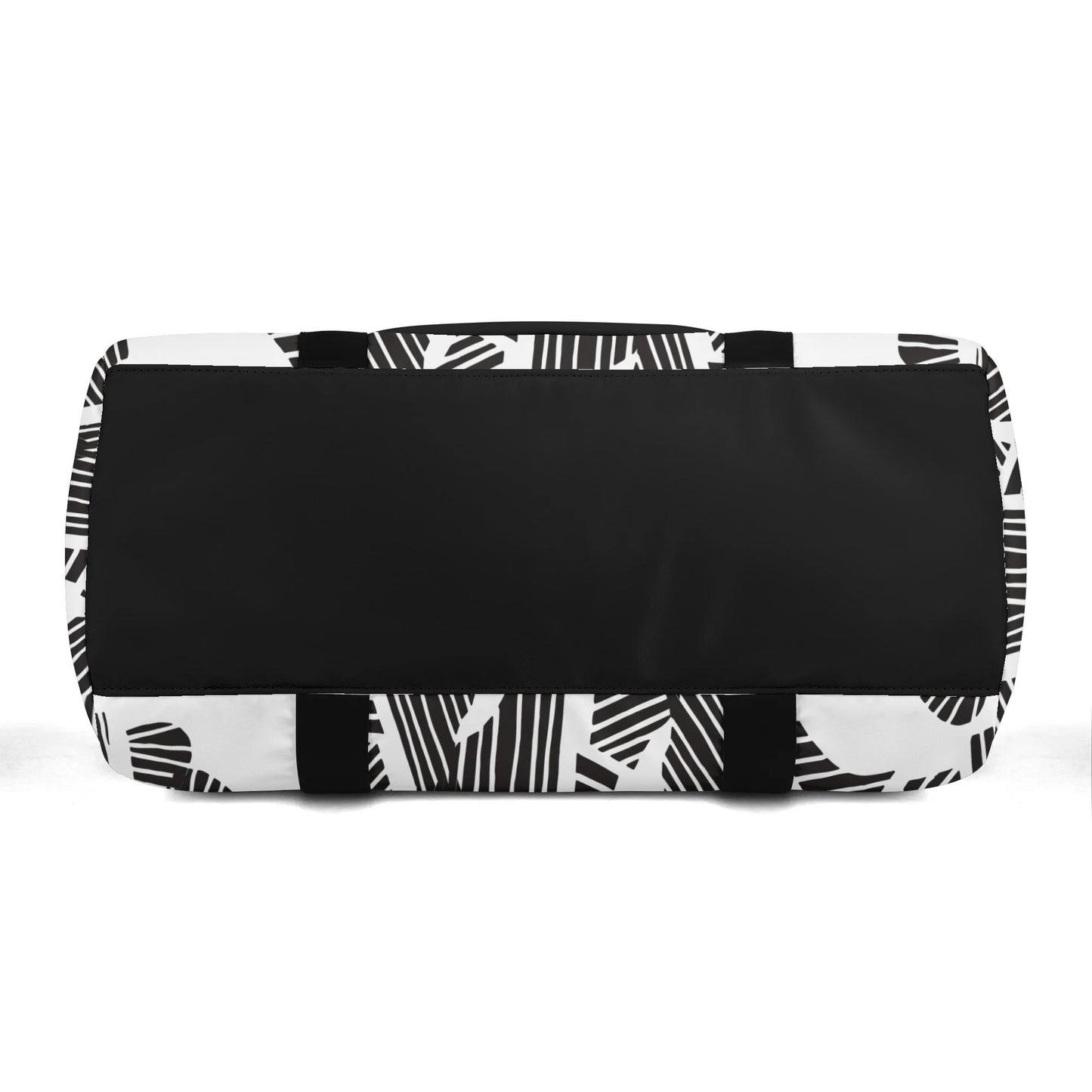 Black & White Abstract Fashion Luggage/Gym/Duffle Bag