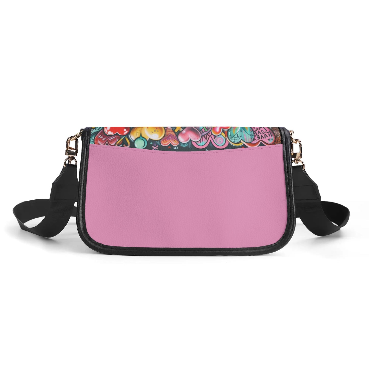 Love Graffiti Chain Shoulder Bag